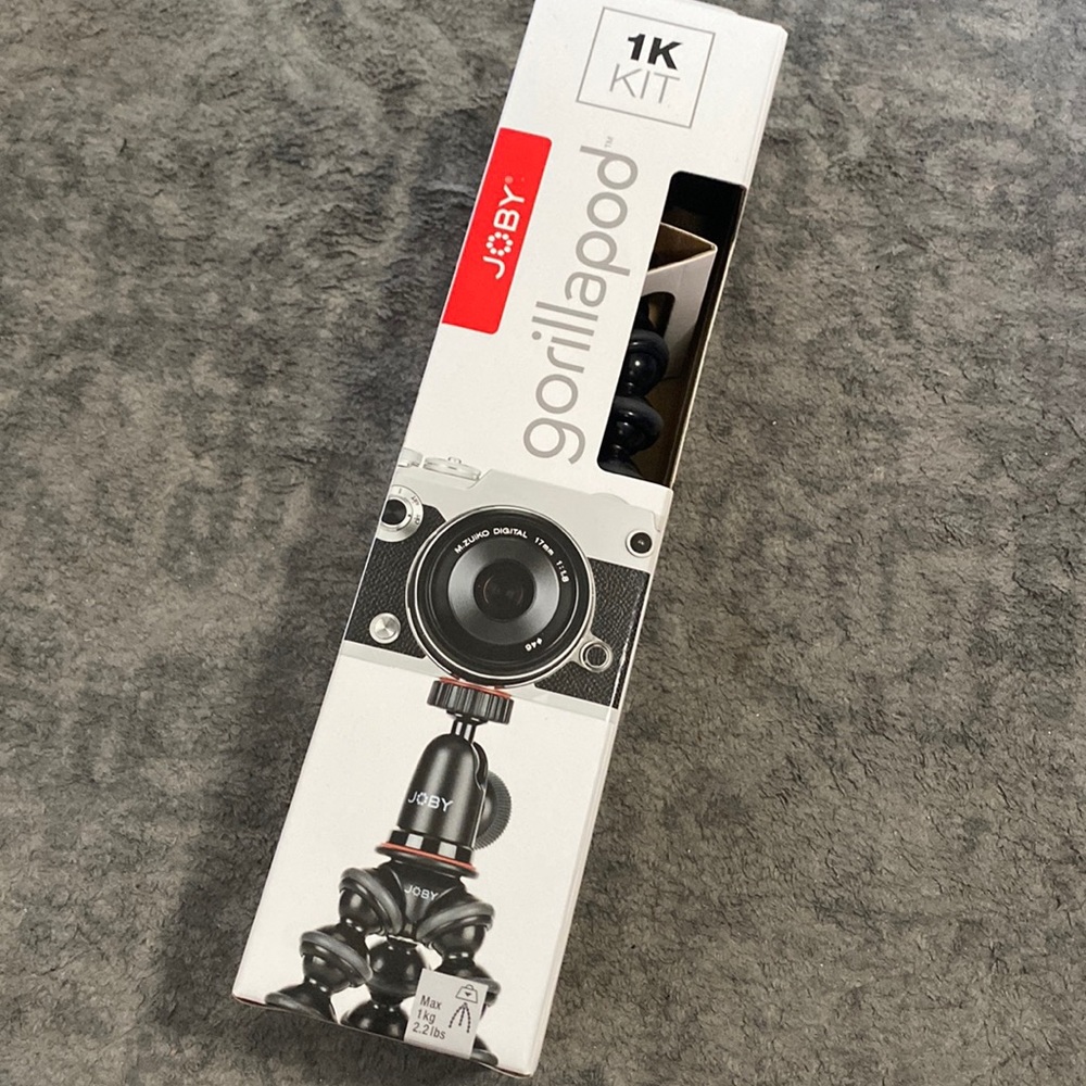 Joby Gorillapod 1K Kit for camera mount/holder tripod only uses once